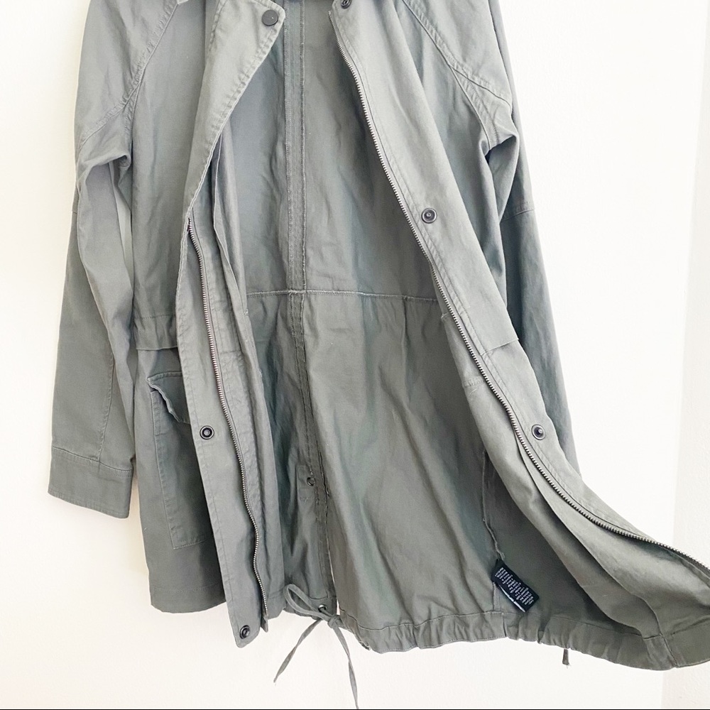 Sanctuary Olive Utility Anorak Jacket - Picture 9 of 13
